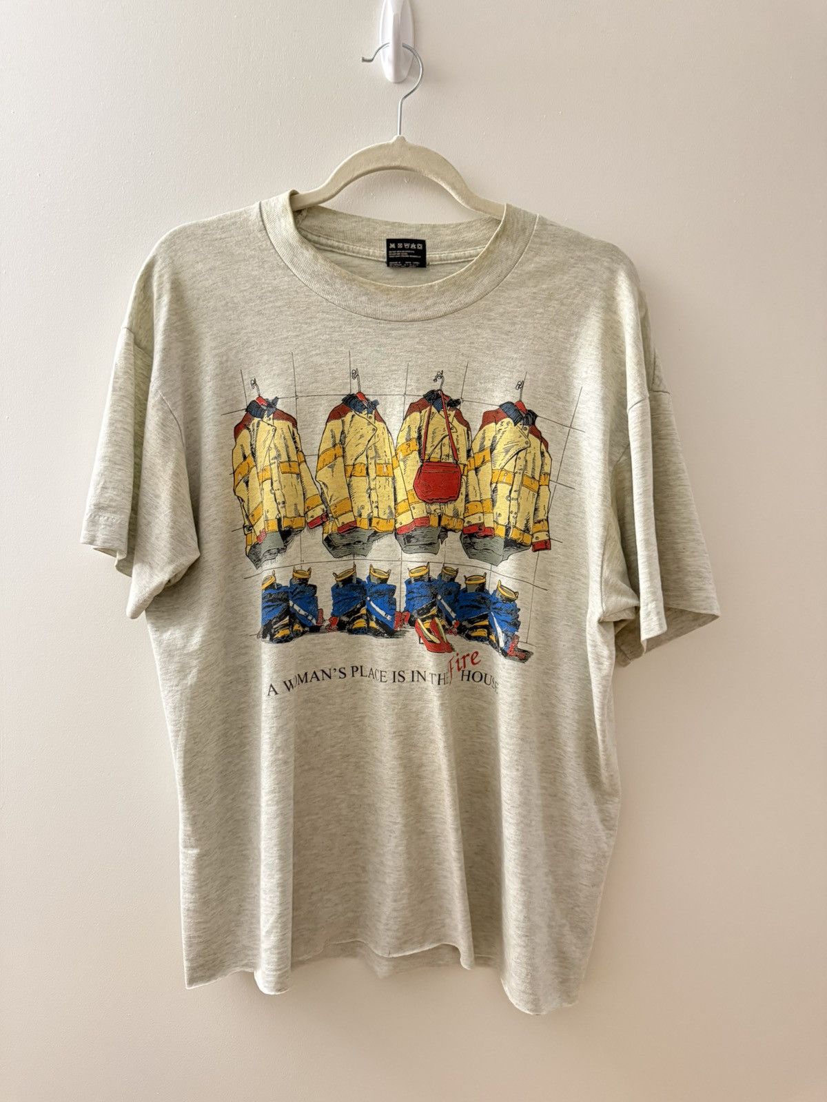Vintage Vintage firefighter shirt Size US L / EU 52-54 / 3 - 1 Thumbnail