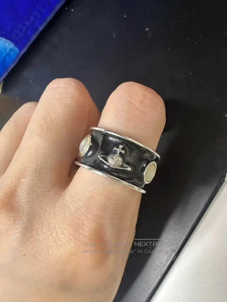 Vivienne Westwood Vivienne Westwood Saturn king ring Size ONE SIZE - 6 Thumbnail