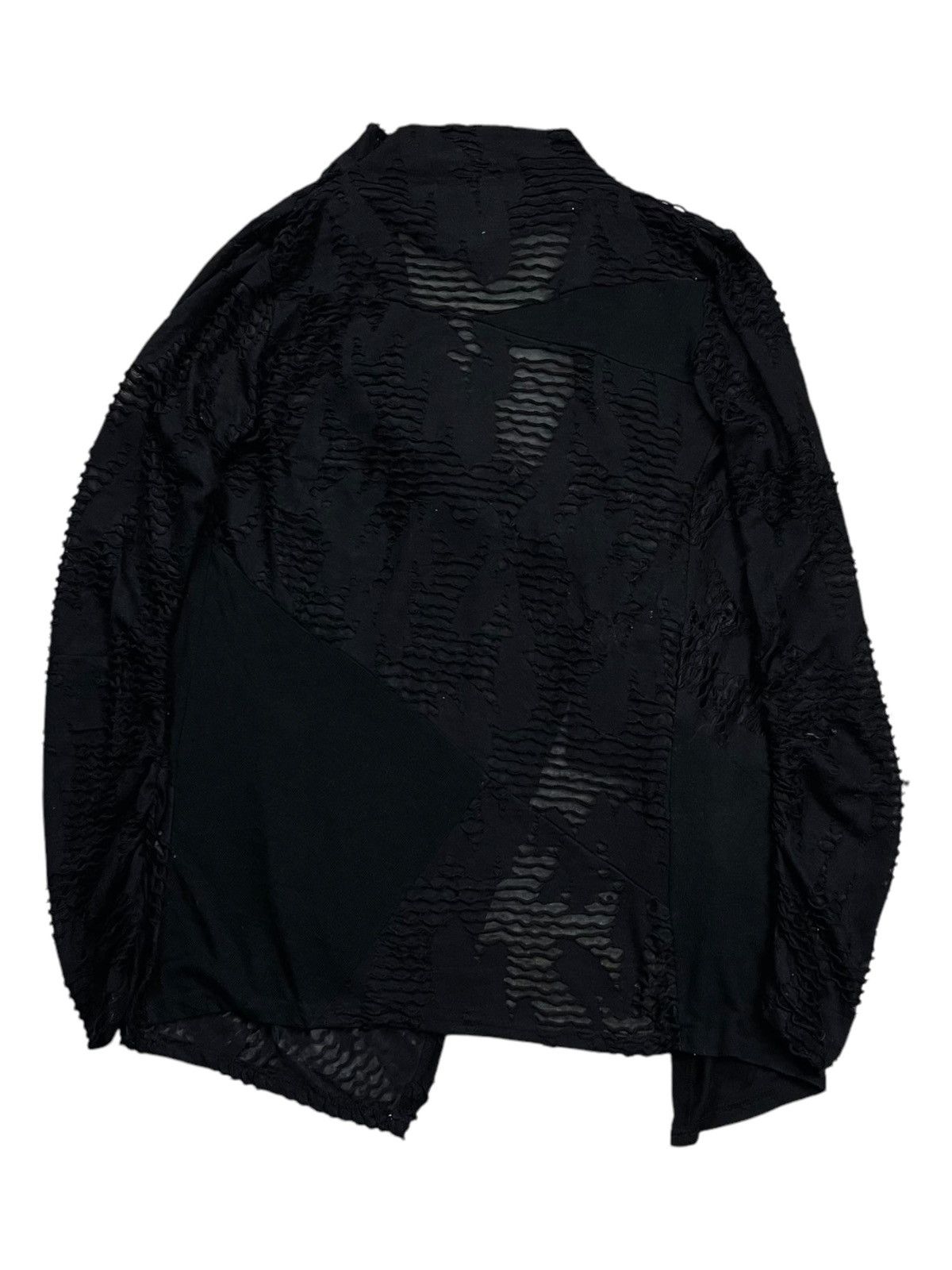 14th Addiction 2000s Tornado Mart - Snake Skin Texture Cardigan Size US M / EU 48-50 / 2 - 3 Thumbnail