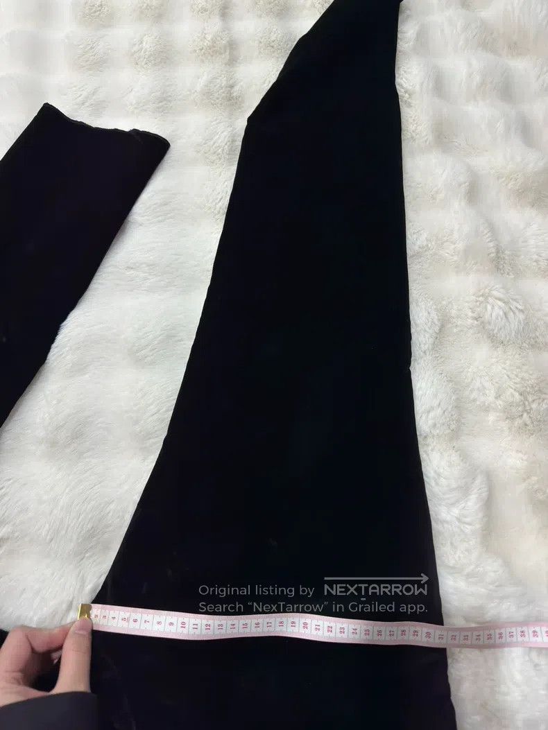 Saint Laurent Paris Saint Laurent Paris Velvet Smoking Men's Dress Pants Size US 28 / EU 44 - 7 Thumbnail