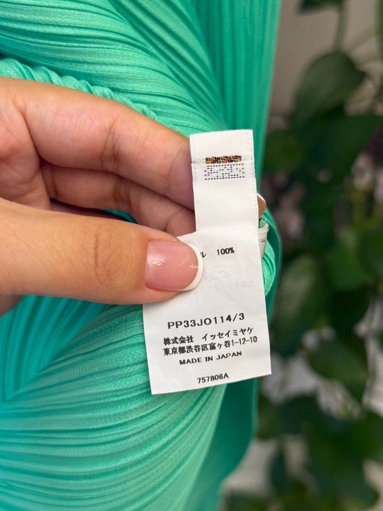 Issey Miyake Issey Miyake size:3 Apple green pleated cardigan Size XS / US 0-2 / IT 36-38 - 4 Thumbnail