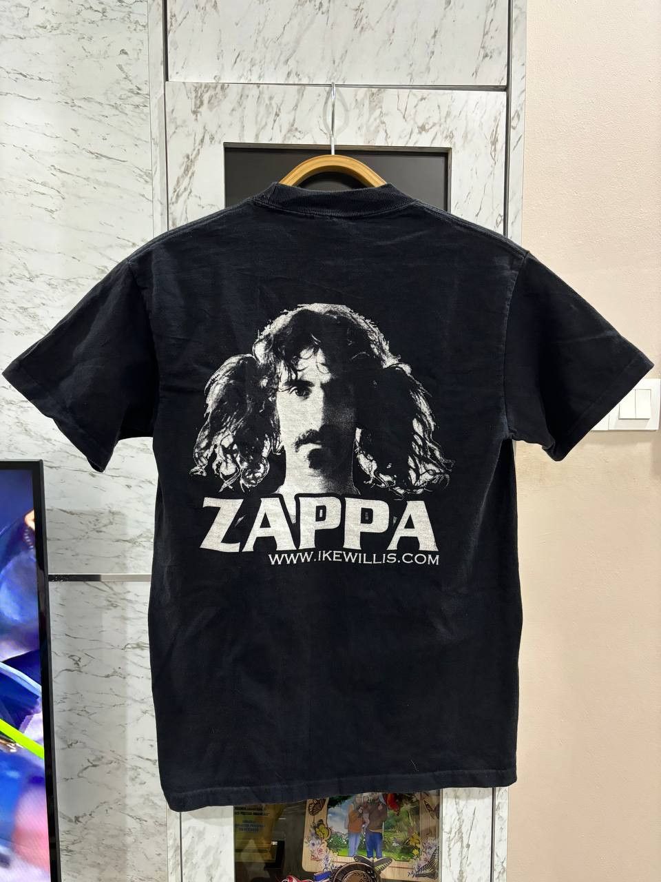 Band Tees × Vintage × ZAPA Vintage Frank Zappa Full Print T Shirt Size US S / EU 44-46 / 1 - 2 Thumbnail
