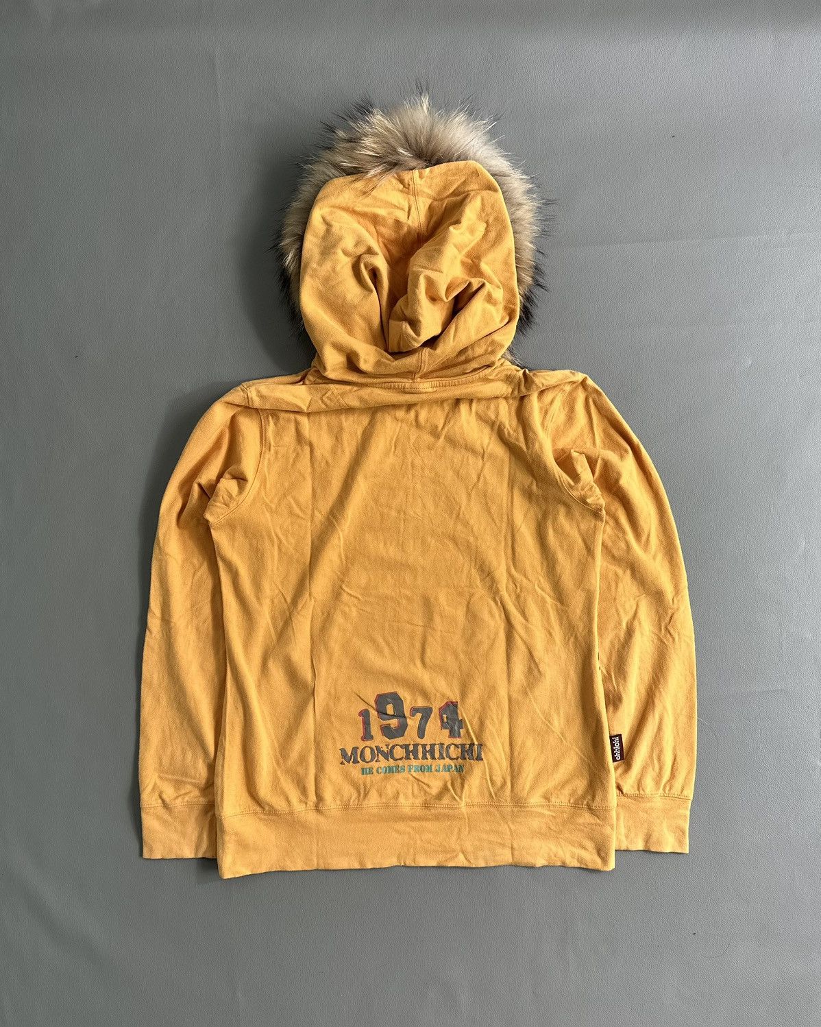 20471120 VINTAGE MONCHHICHI SEKIGUCHI 1974 FUR HOODIE Size US M / EU 48-50 / 2 - 2 Thumbnail