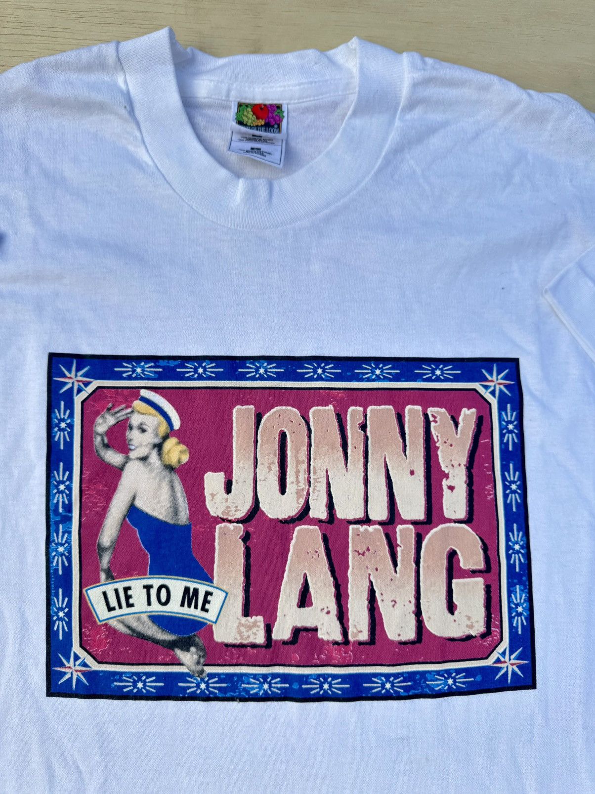 Band Tees × Rap Tees × Vintage Vintage 1997 Johnny Lang Lie To Me 90’s Album Promo T-Shirt Size US L / EU 52-54 / 3 - 2 Thumbnail
