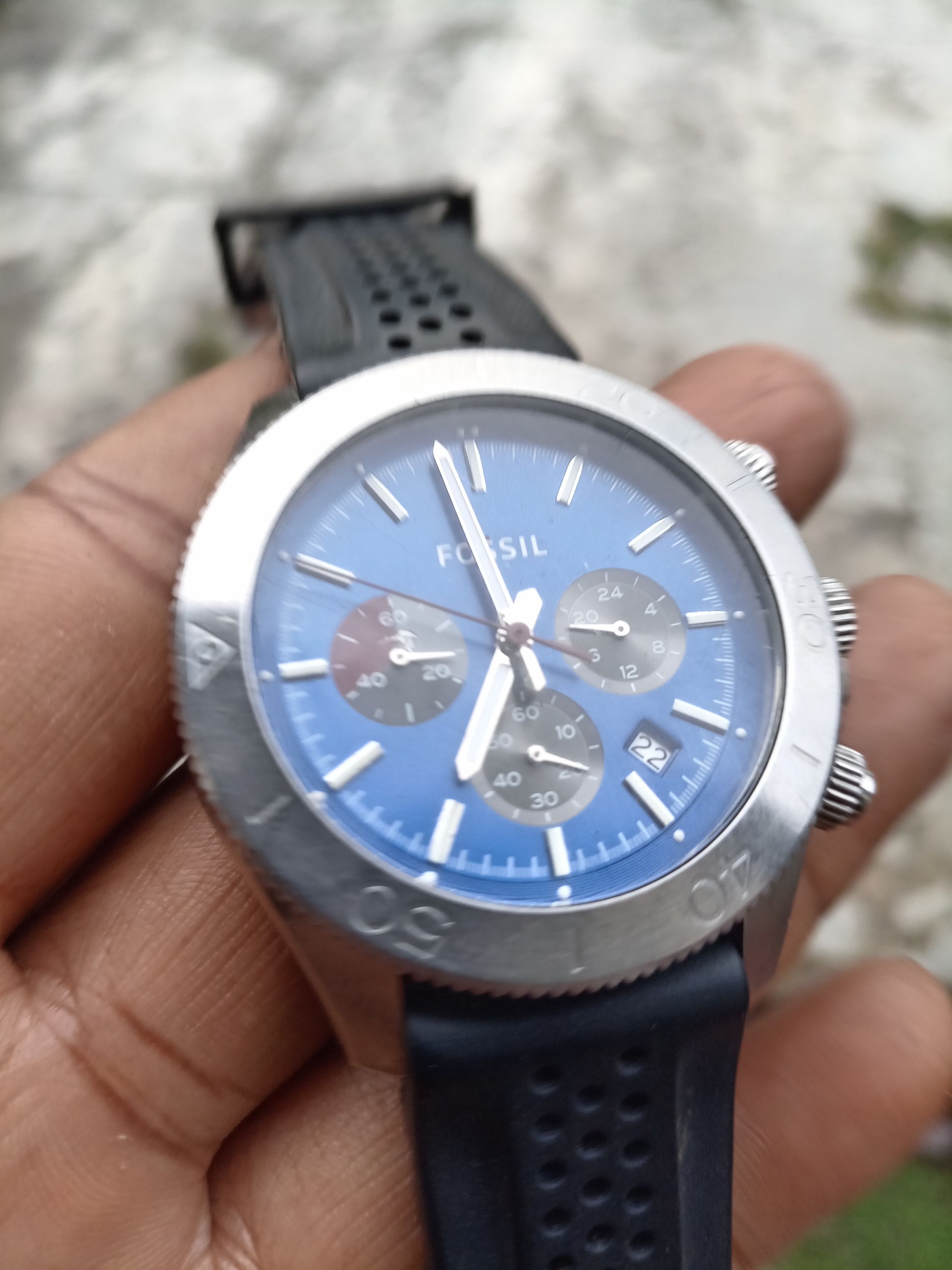 Fossil Men’s Fossil Chronograph Watch Size ONE SIZE - 7 Thumbnail