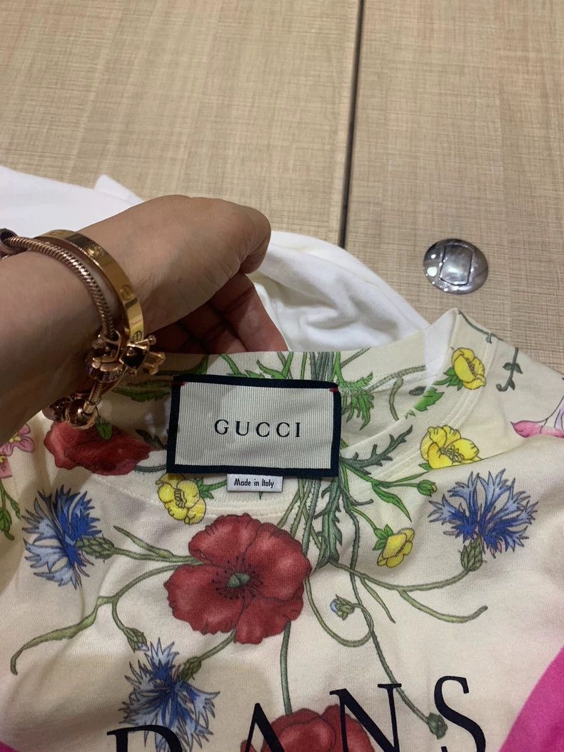 Gucci Gucci Floral classic short sleeves 2503-Nextarrow Size US XS / EU 42 / 0 - 3 Thumbnail