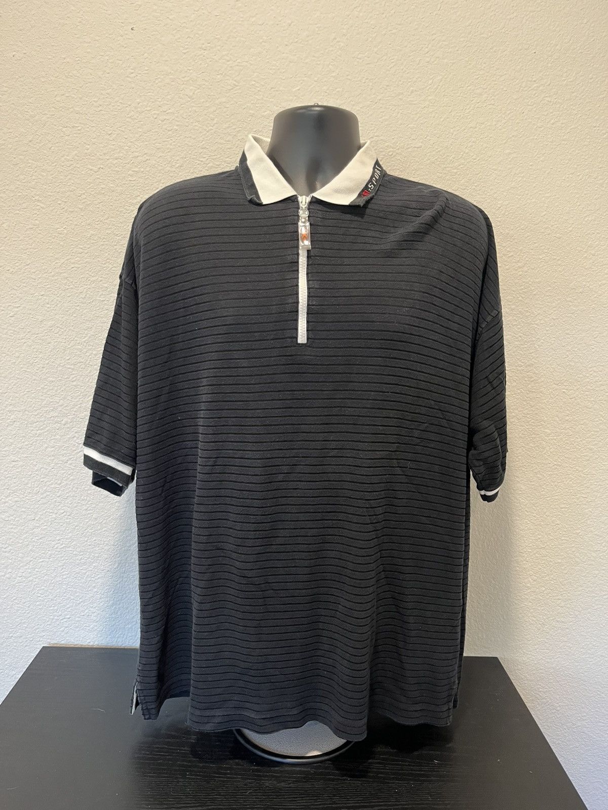 Koman × Vintage Vintage Koran jeans 1/4 zip polo shirt Size US XL / EU 56 / 4 - 1 Thumbnail