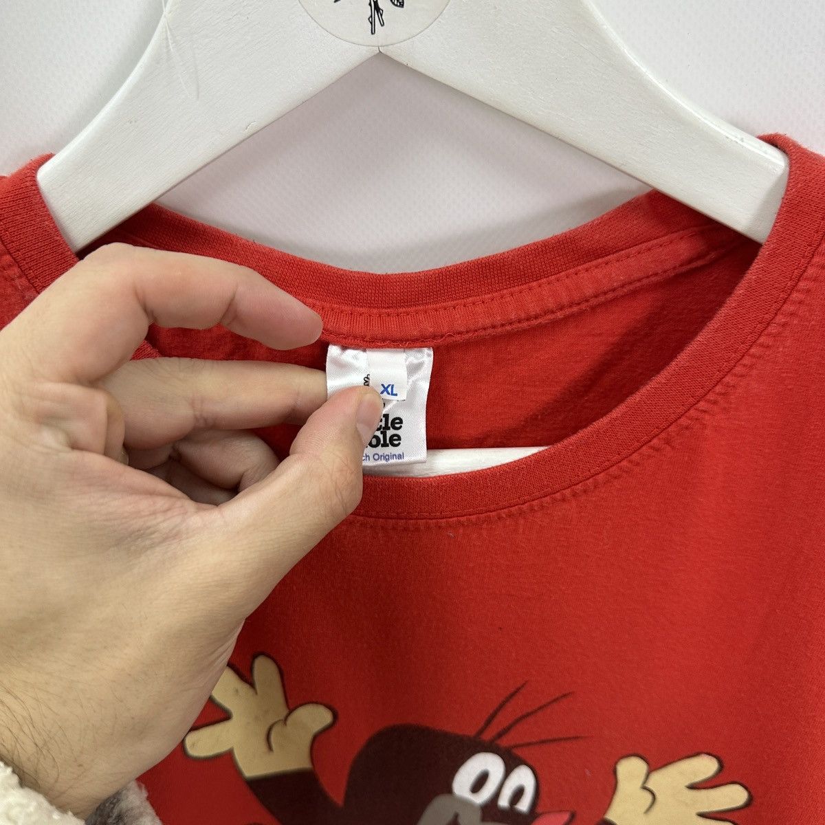 Vintage Vintage 00s Little Mole Czech cartoon from 90s y2k tee rare Size US XL / EU 56 / 4 - 7 Thumbnail