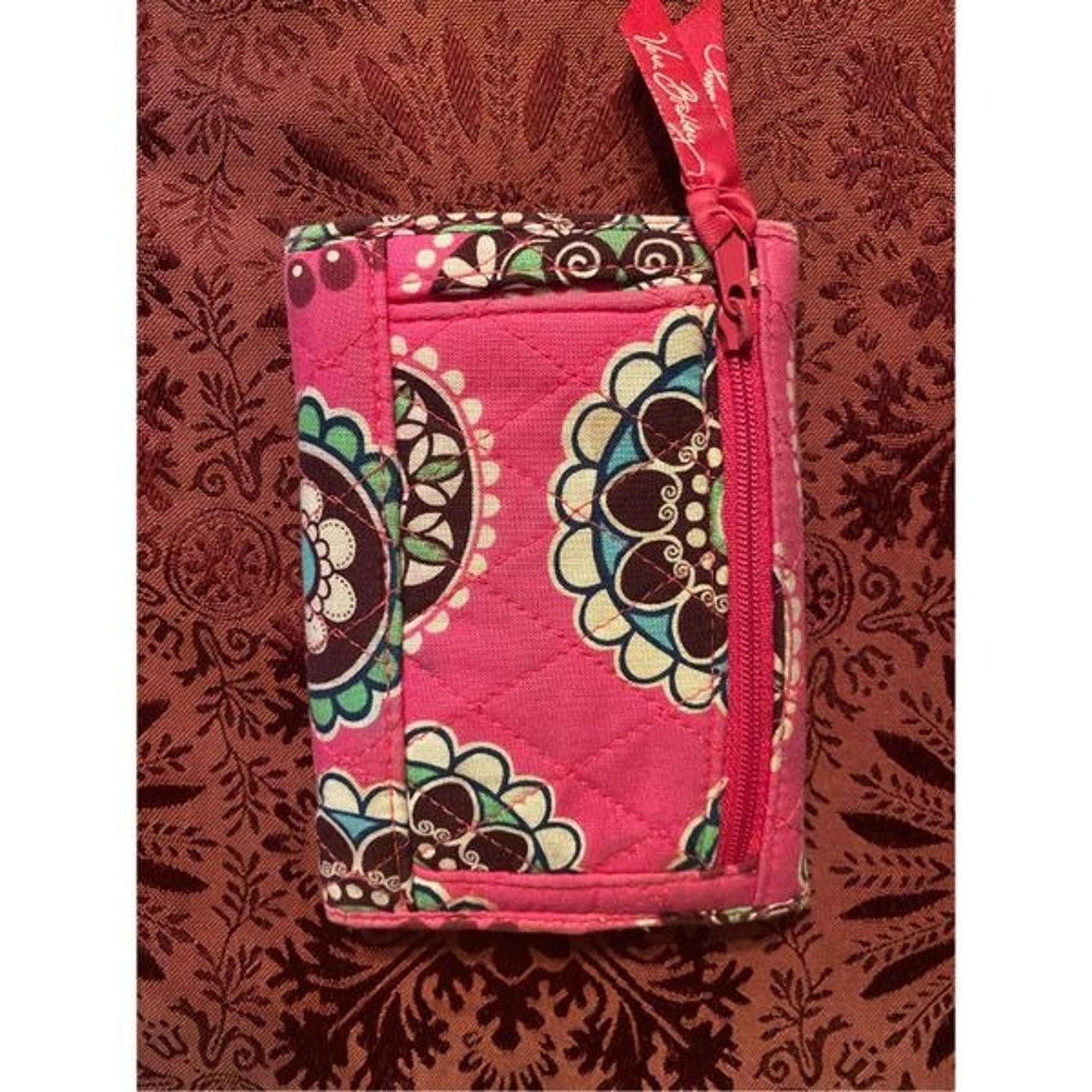 Vera Bradley Vera Bradley Pink Paisley Card-Holder Wallet Size ONE SIZE - 4 Thumbnail