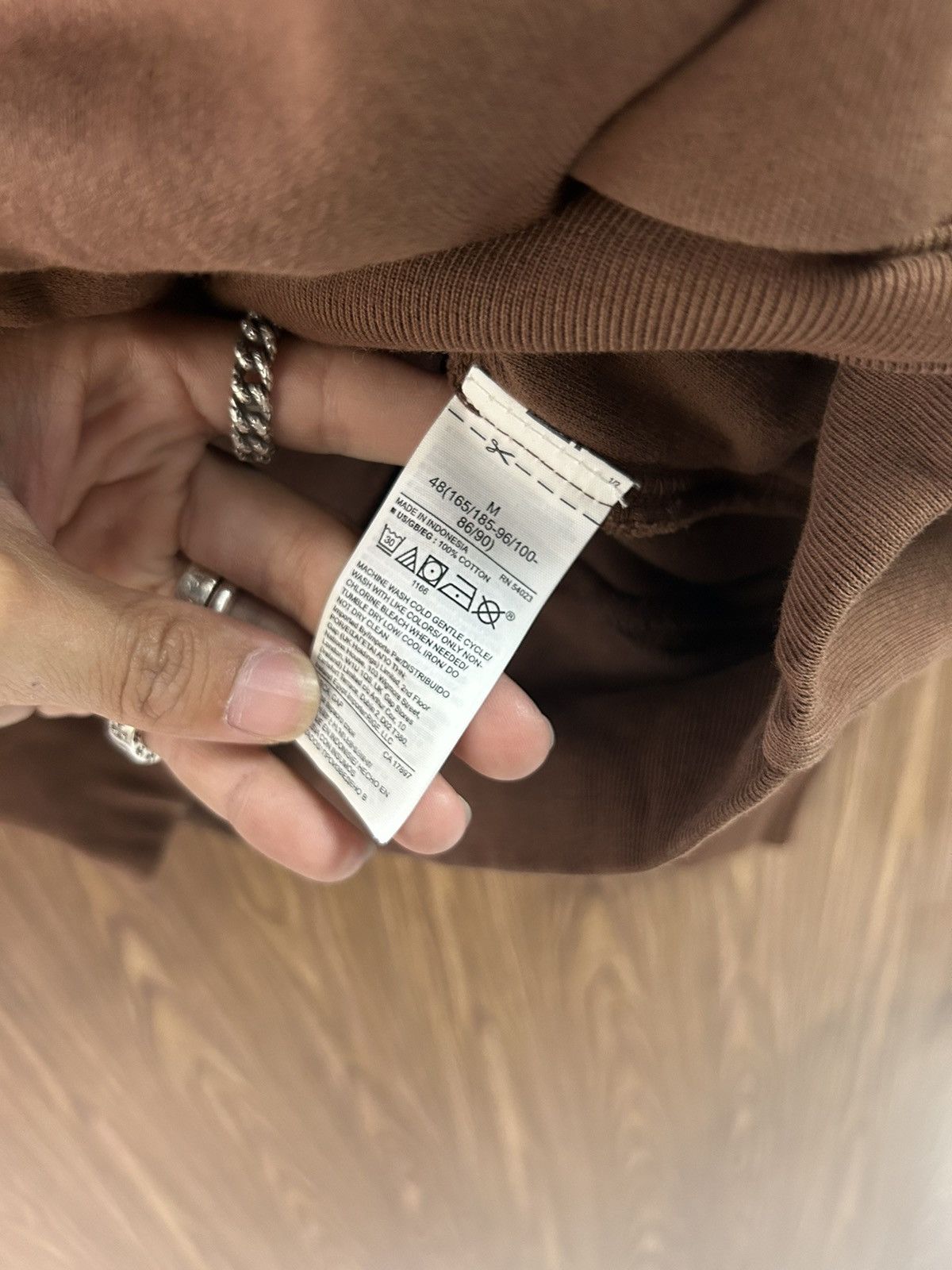 Gap × Yeezy Yeezy x gap brown hoodie Size US M / EU 48-50 / 2 - 2 Thumbnail