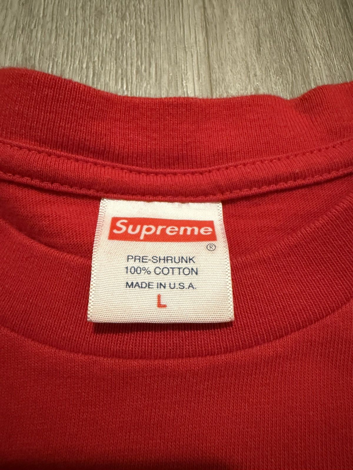 Supreme Supreme who the tee Size US L / EU 52-54 / 3 - 3 Thumbnail