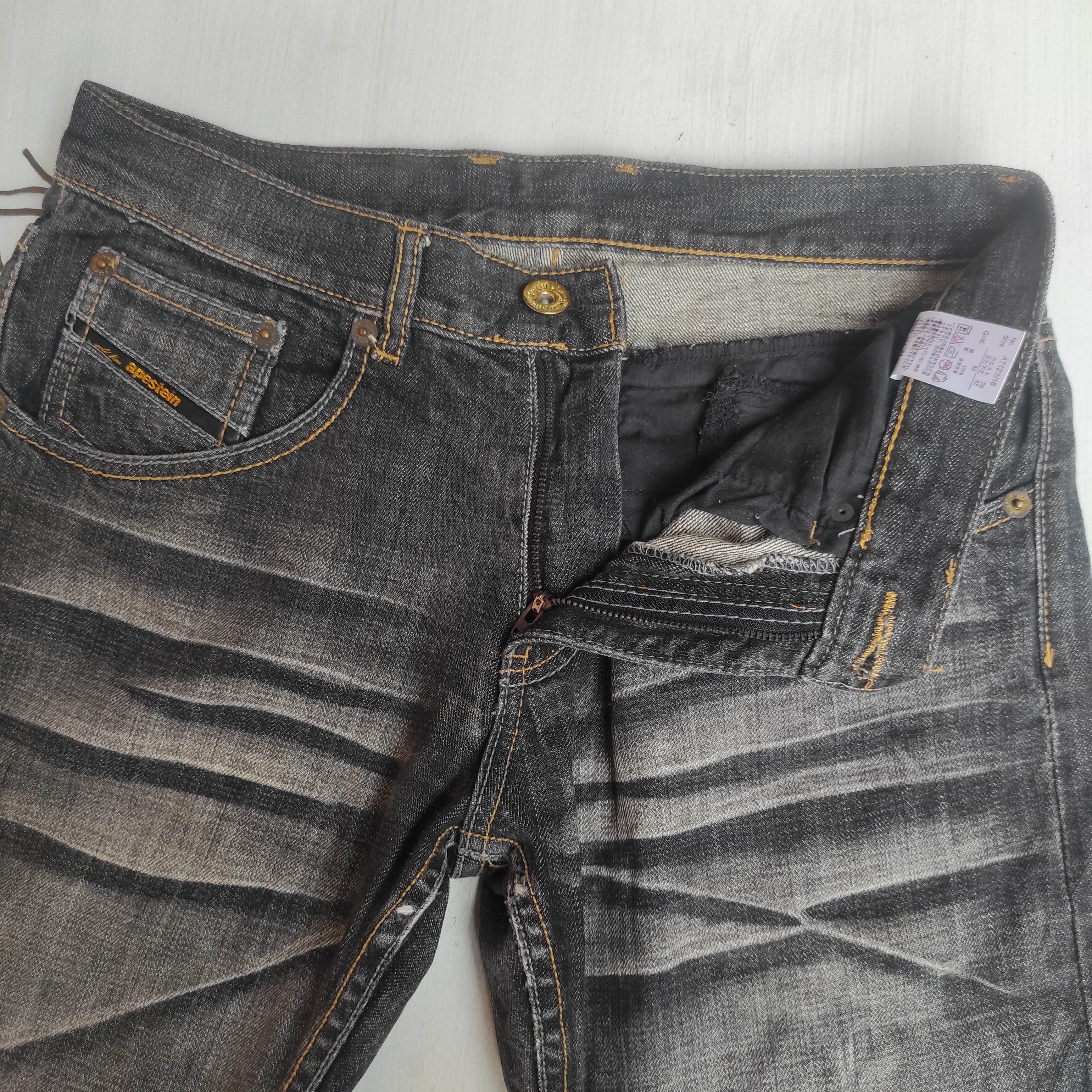 Hysteric Glamour Vintage Gold Line Apestein Rare Design Flare Jeans Size US 30 / EU 46 - 10 Thumbnail