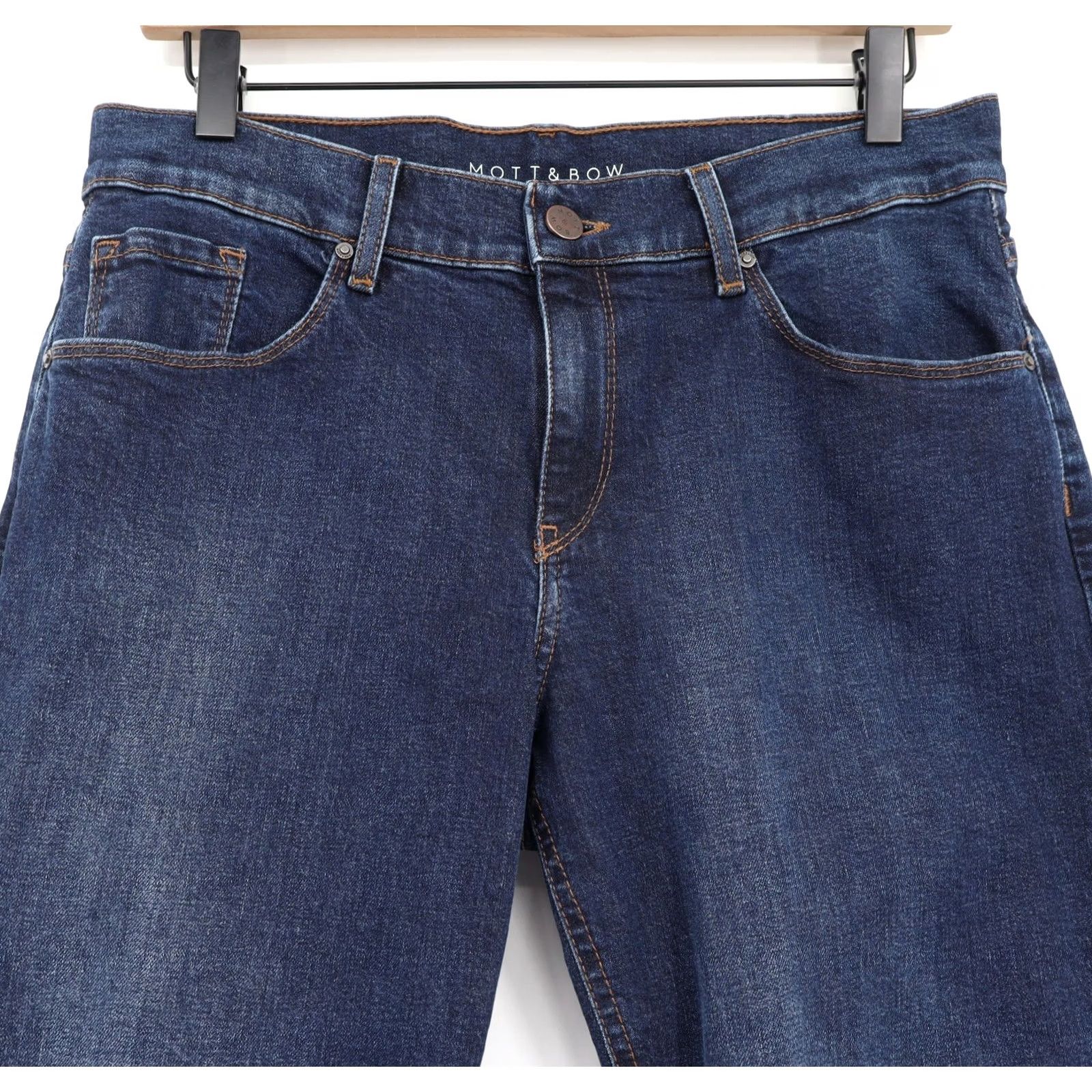 Mott & Bow Mott & Bow Jeans Denim Blue 29X30 Boyfriend Regular 30" Length Women Size 29" - 3 Thumbnail