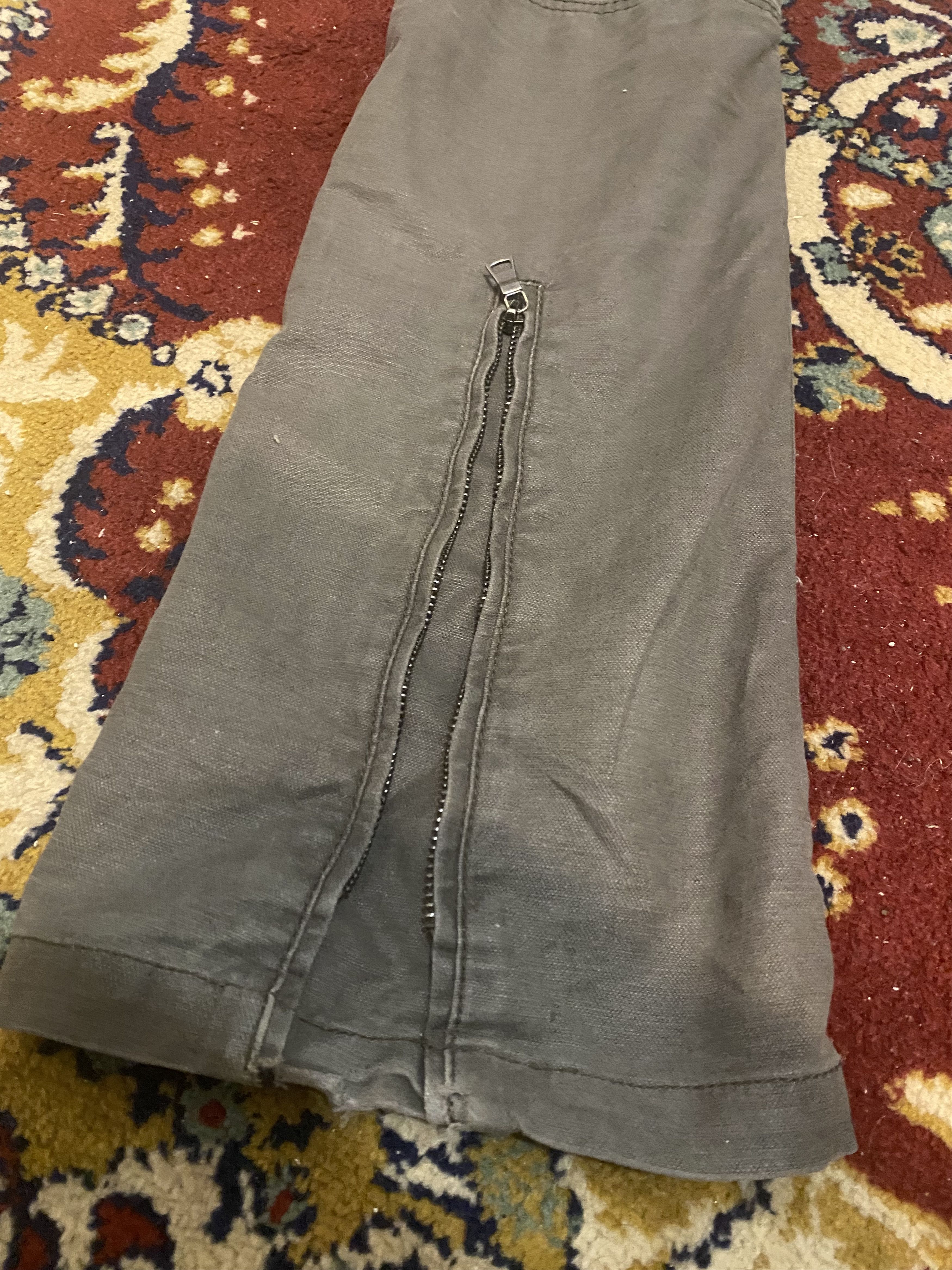 If Six Was Nine Jackrose Waxed semi flared pants Size US 29 - 8 Thumbnail