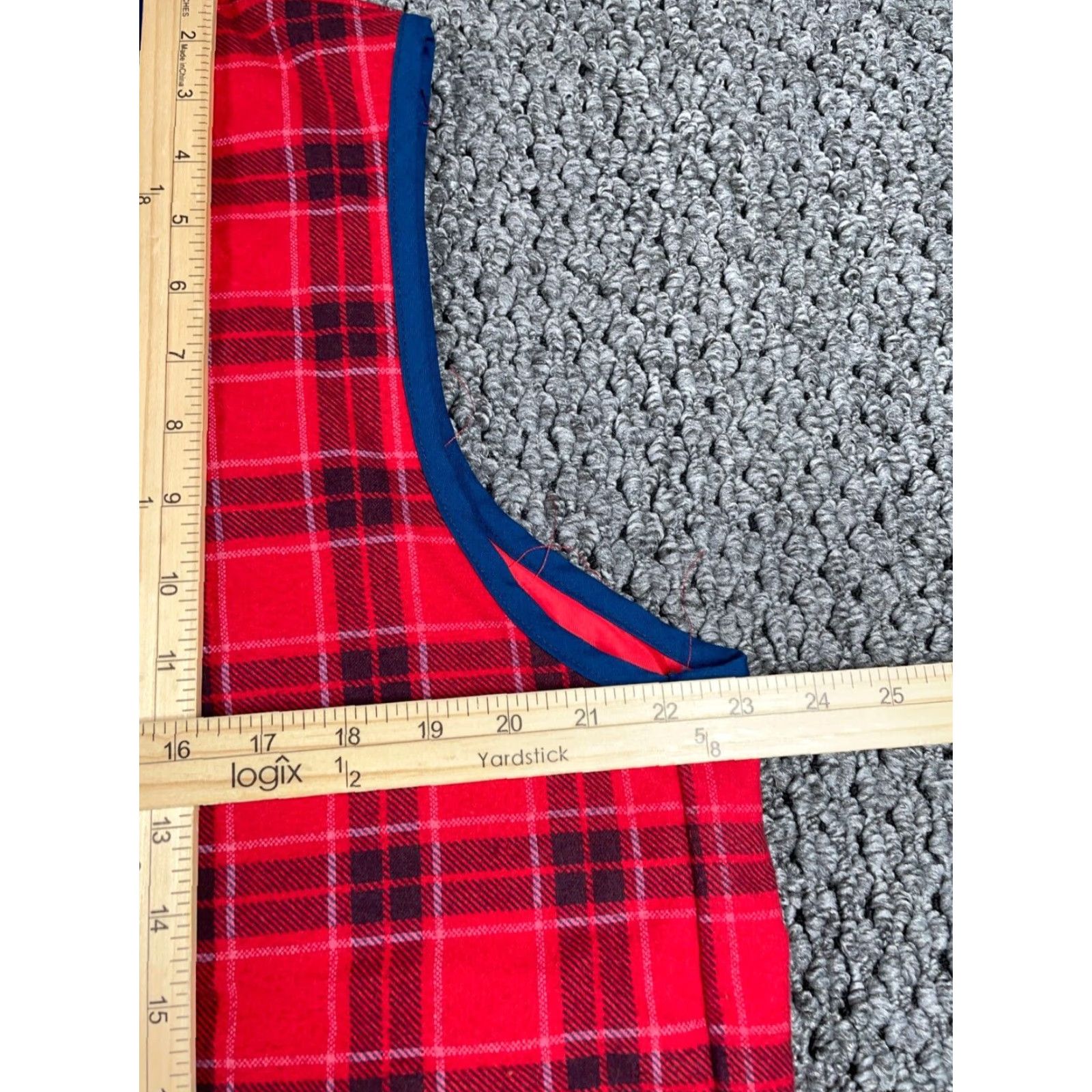 Sears VINTAGE VTG 80s Sears Flannel Vest Adult XL Tall Red Tartan Plaid Quilted Snap Button Size US XL / EU 56 / 4 - 6 Thumbnail