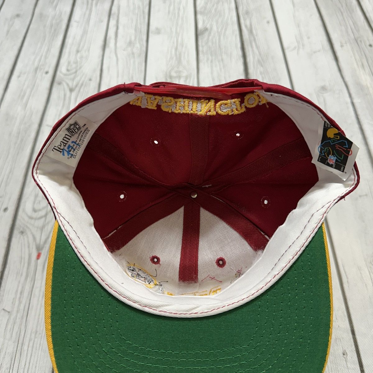 NFL × Vintage Vintage Washington Redskins Mark Rypien hat Size ONE SIZE - 4 Thumbnail