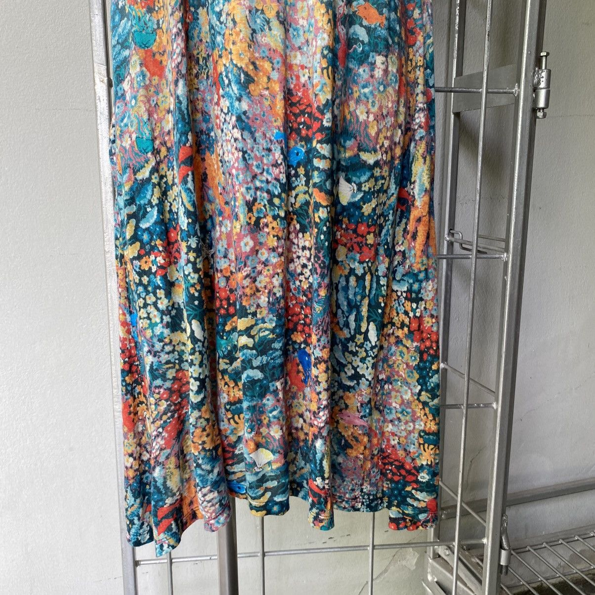 Tsumori Chisato Tsumori Chisato Floral Ruffle Strap Maxi Dress Size XS / US 0-2 / IT 36-38 - 21 Thumbnail