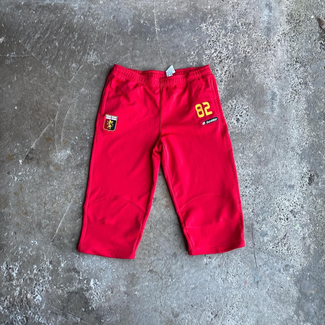 Lotto Sport Lotto Genoa CFC Red Tracksuit Bottoms (3/4 Length) Size US 32 / EU 48 - 1 Thumbnail