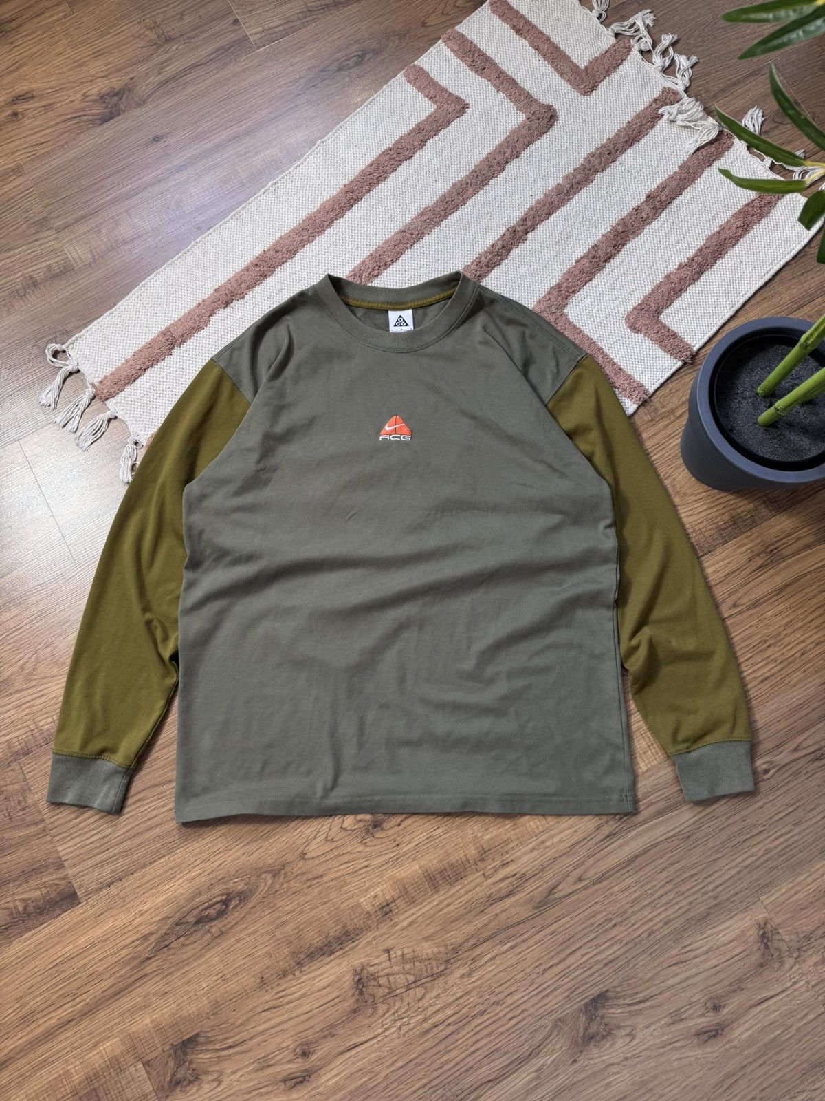 Nike NIKE ACG 2000s KHAKI LONG SLEEVE Size US M / EU 48-50 / 2 - 1 Thumbnail