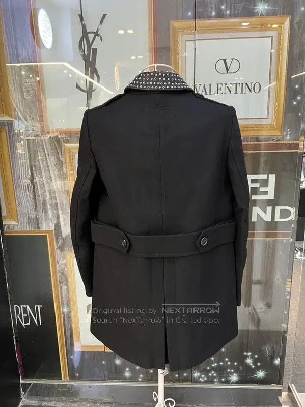 Burberry Burberry Black Wool Collar Coat for Women. Size M / US 6-8 / IT 42-44 - 2 Thumbnail