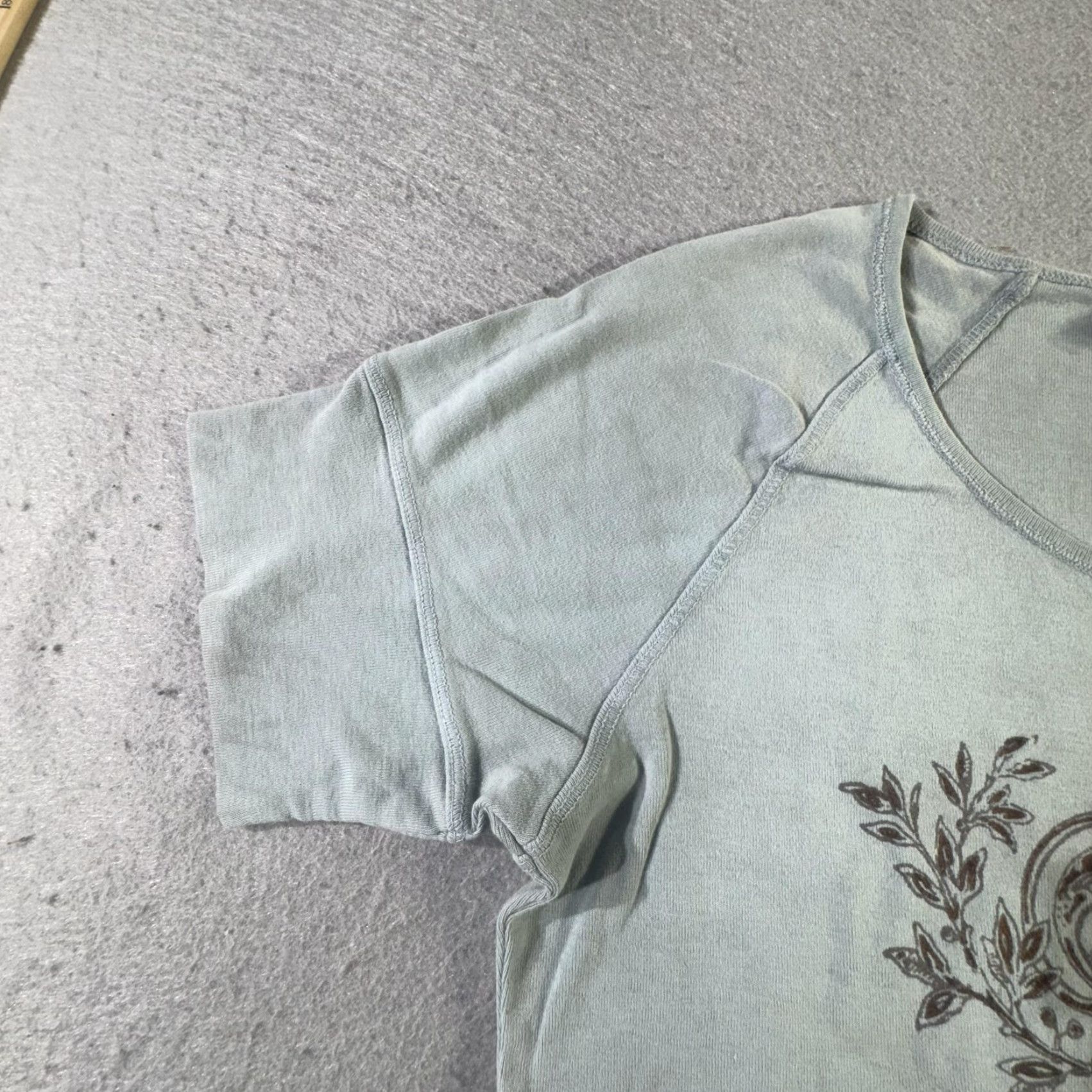 Harley Davidson VINTAGE Harley-Davidson Shirt Womens Large Blue Graphic Twin Cities Lakeville 2008 Biker Tee Size L / US 10 / IT 46 - 4 Thumbnail