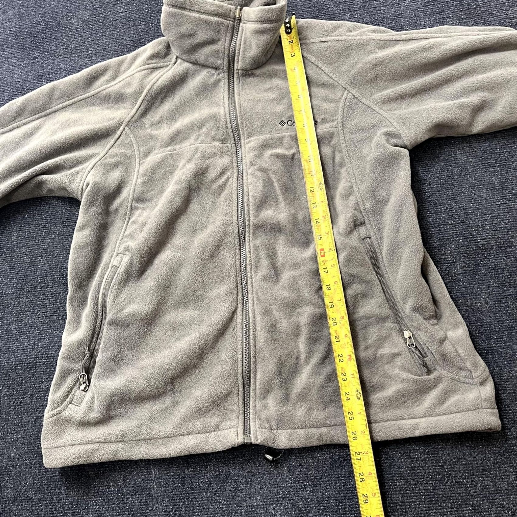 Vintage Columbia Interchange Fleece Jacket Mens Large Gray Full Zip Pockets Outdoor Hiking Walking Size US L / EU 52-54 / 3 - 6 Thumbnail