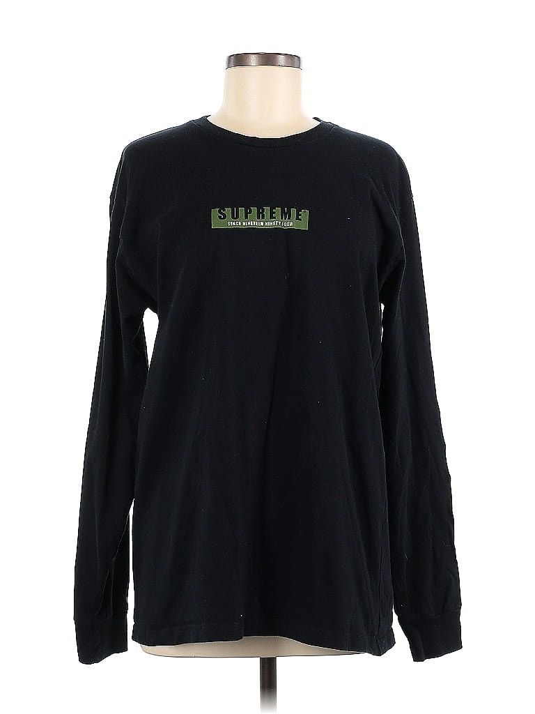 Supreme Supreme long sleeve tee w/ army green logo Size US S / EU 44-46 / 1 - 1 Thumbnail