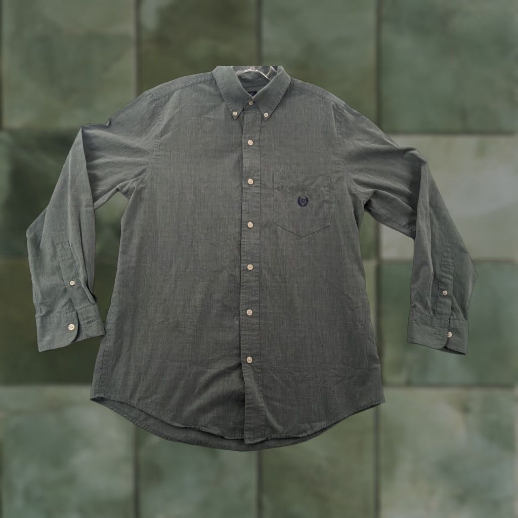 Chaps VINTAGE CHAPS Shirt Mens Small Blue Long Sleeve Button-Up Collection 90s Mens Blue Shirt Small Cotton Blend Size US S / EU 44-46 / 1 - 1 Thumbnail
