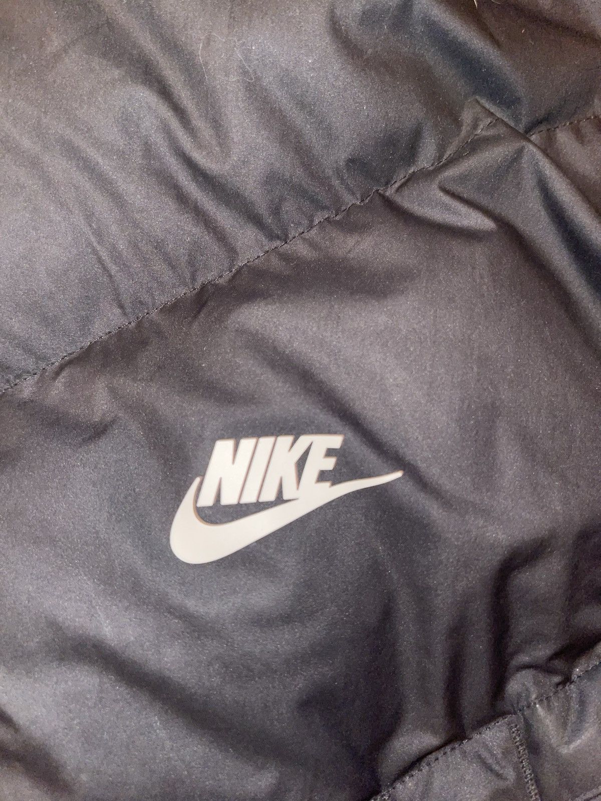 Nike × Vintage Vintage Original Nike Puffer Jacket/Winter Jacket M Black Size US M / EU 48-50 / 2 - 4 Thumbnail