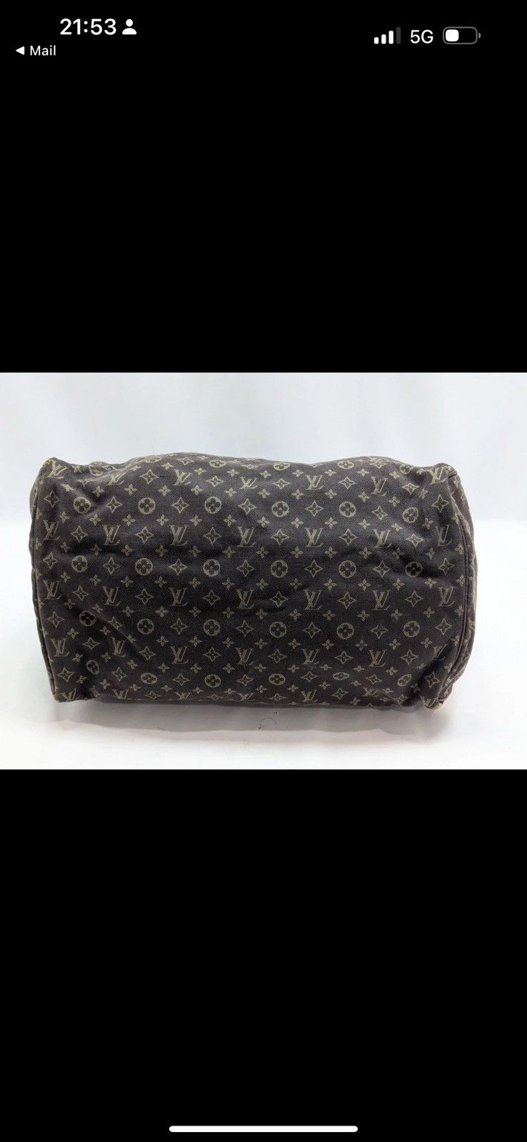 Louis Vuitton Louis Vuitton Mini Lin Speedy 30 Monogram Brown Size ONE SIZE - 9 Thumbnail