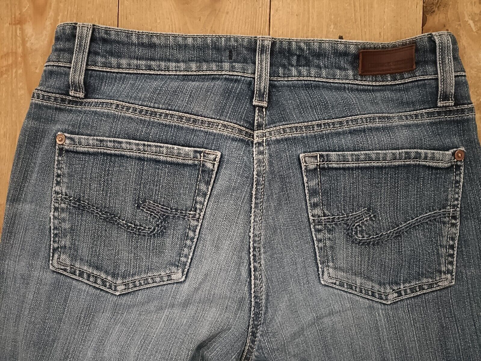 Vintage Cambio women's jeans denim blue size M trousers sk2411 Size 28" / US 6 / IT 42 - 3 Thumbnail