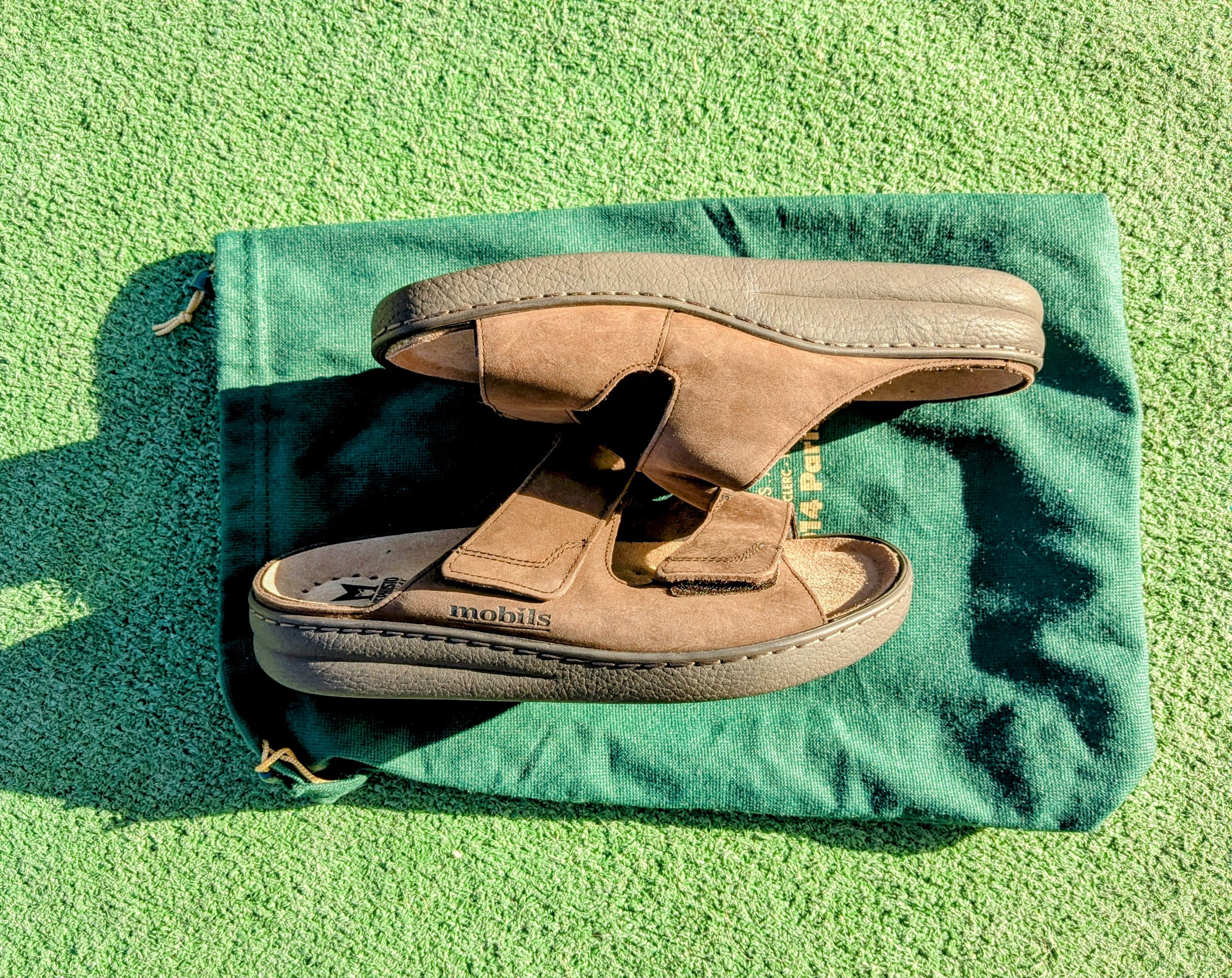 Mephisto Mephisto Air-Relax Mobils Leather Comfort Sandal Slide Shoes Size US 9.5 / IT 39.5 - 3 Thumbnail