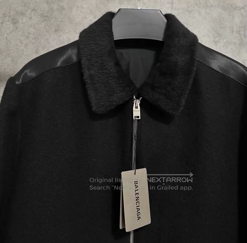 Balenciaga Balenciaga Wool workwear jacket Size US M / EU 48-50 / 2 - 1 Thumbnail