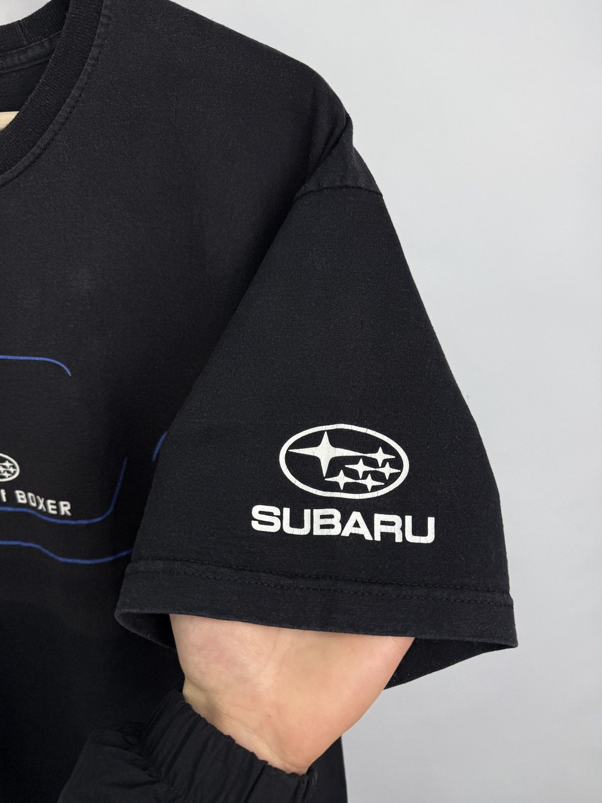 Honda 🇺🇸 Vintage 90s Subaru Proud of Boxer Motul Racing T-Shirt 555 Size US XL / EU 56 / 4 - 6 Thumbnail