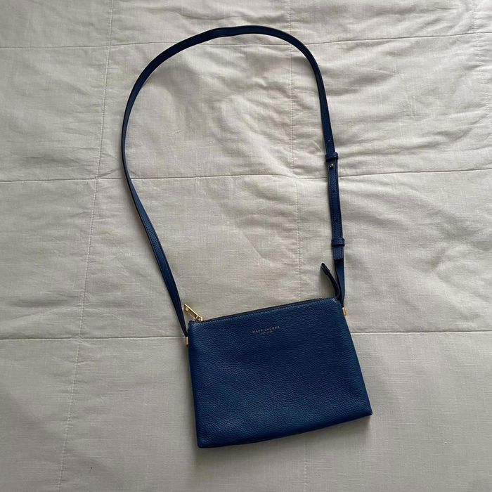 blue marc jacobs crossbody bag