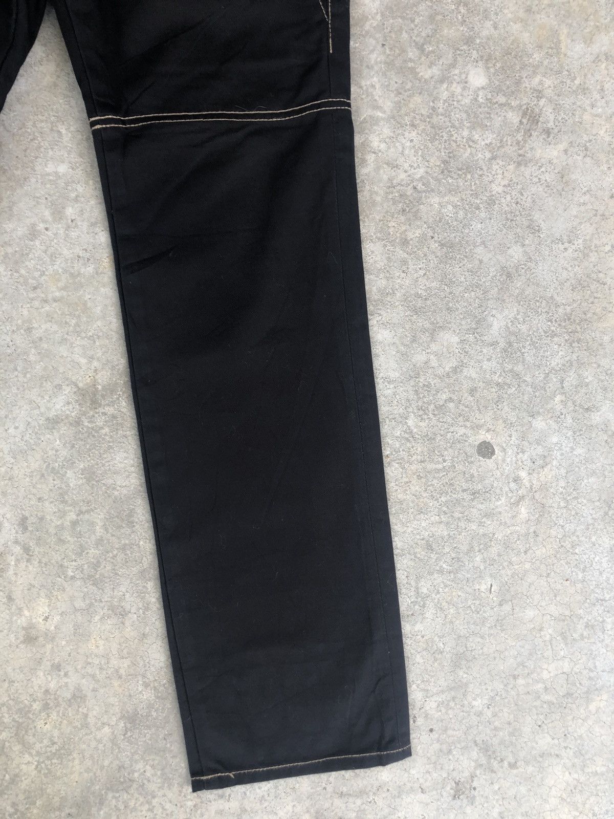 PPFM Japanese PPFM Double Waist Distressed Jeans Size US 31 - 7 Thumbnail