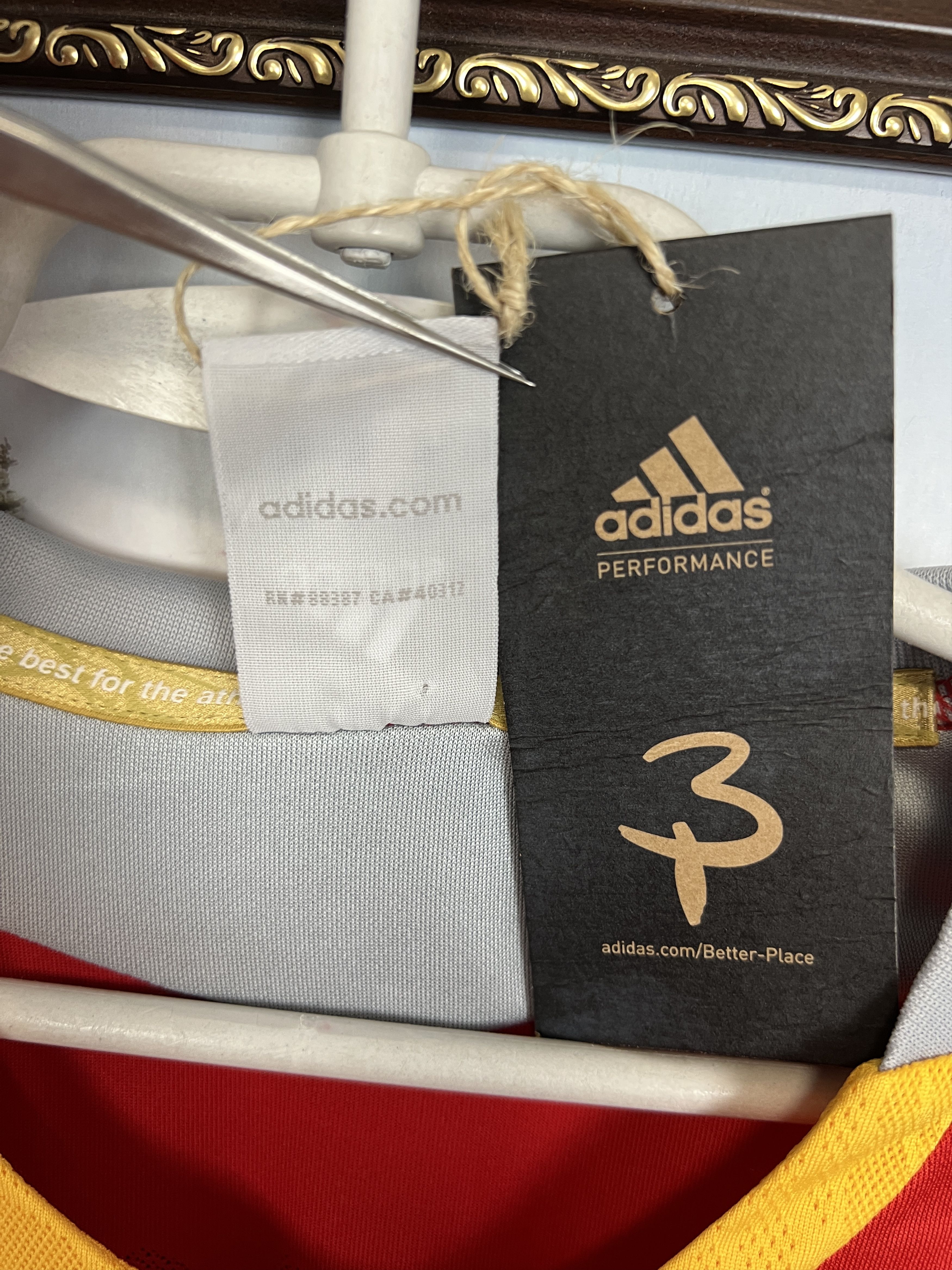 Adidas Adidas Belgium Olympics National Team Shirt Train Tee Hype Size US L / EU 52-54 / 3 - 6 Thumbnail