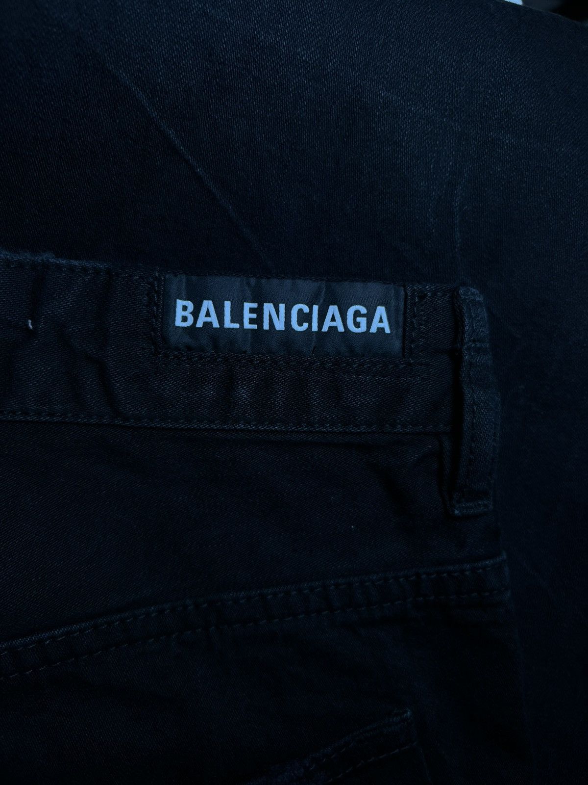 Balenciaga Balenciaga FW24 Black Fifty Fifty Jeans Size US 30 / EU 46 - 15 Thumbnail