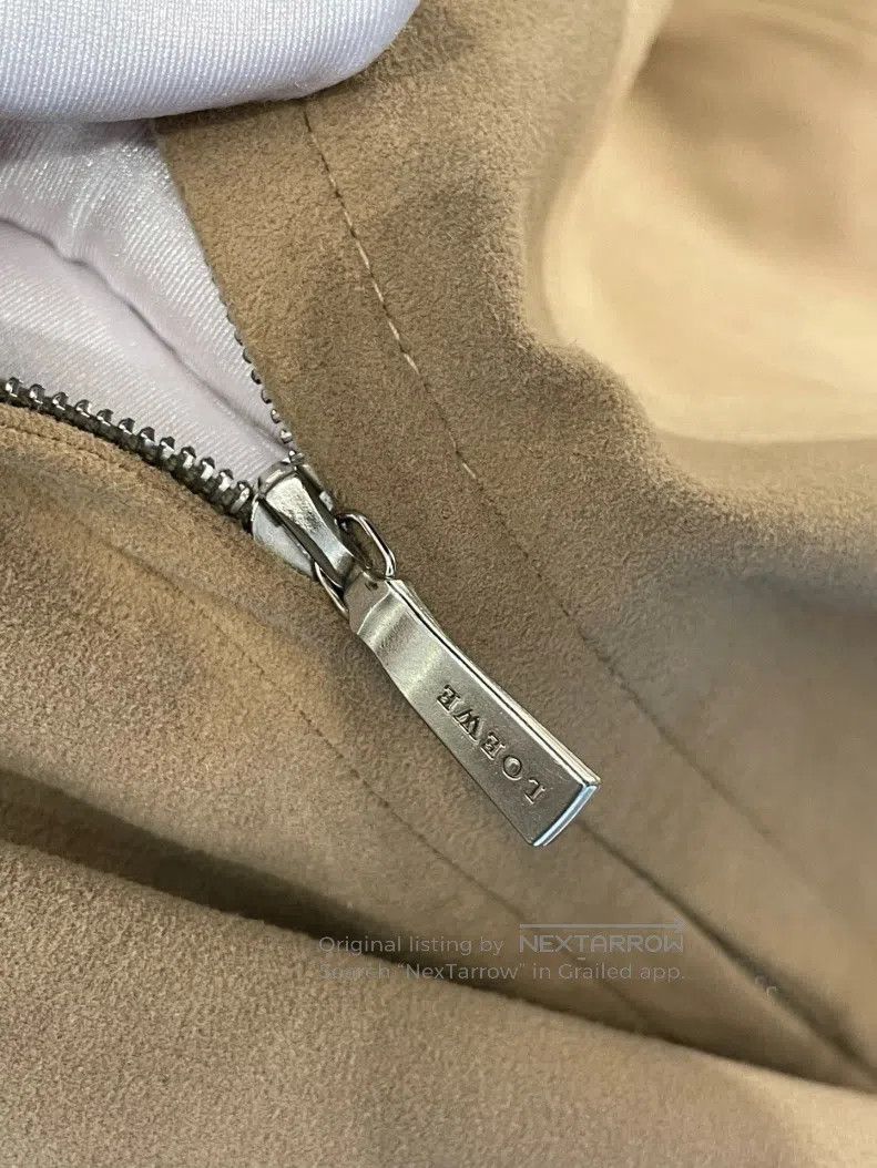 Loewe Loewe Khaki Buckskin Coat Size XS / US 0-2 / IT 36-38 - 4 Thumbnail