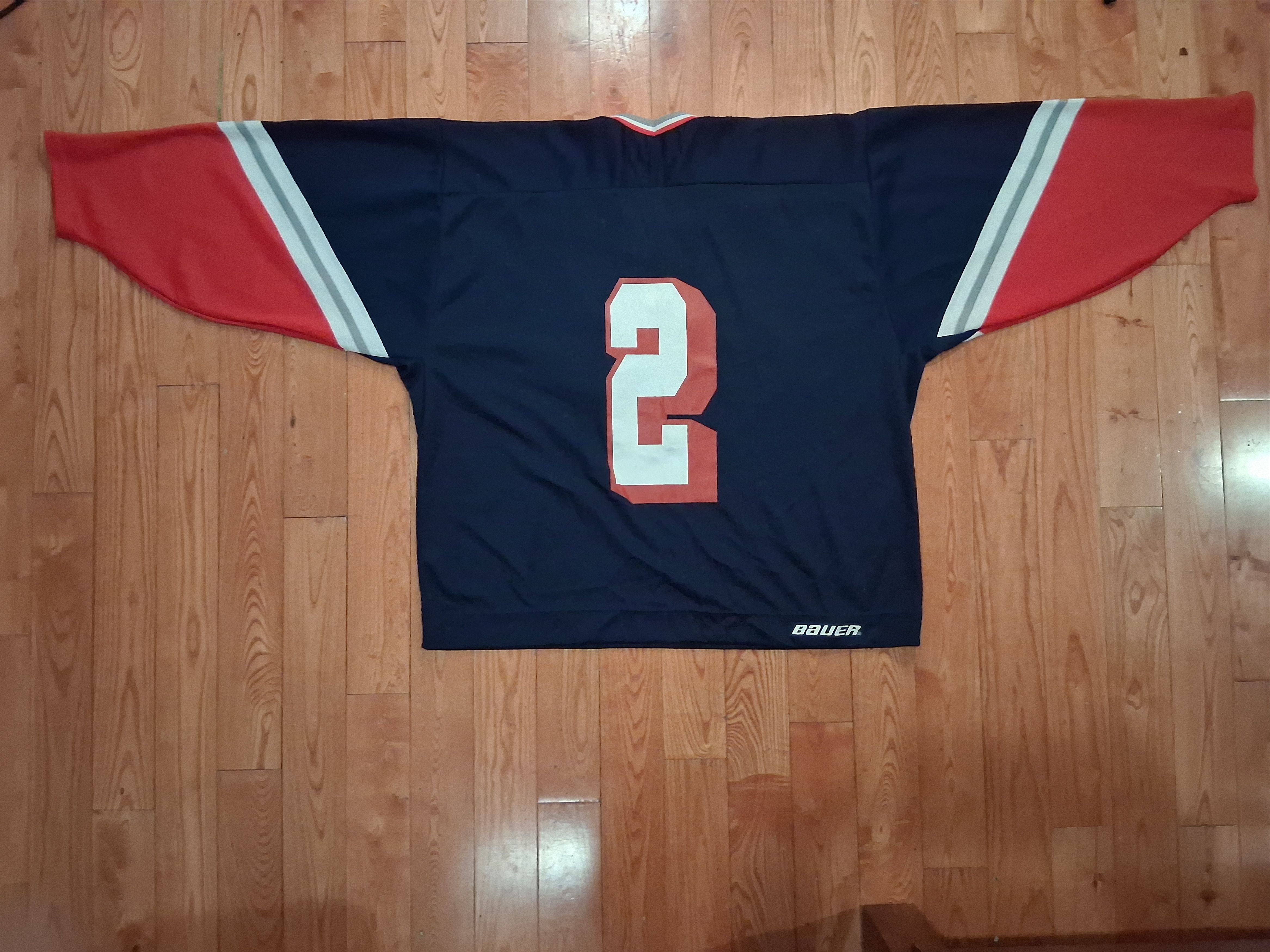 Other Vtg. Autographed 1990's Bauer Bud Light Hockey Jersey Size US XL / EU 56 / 4 - 4 Thumbnail