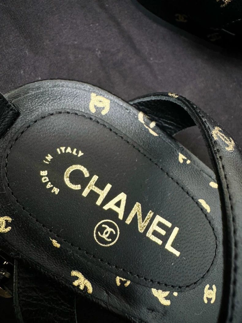 Chanel Chanel Black Mary Jane Flats Never Worn -2505 Size US 6 / IT 36 - 3 Thumbnail