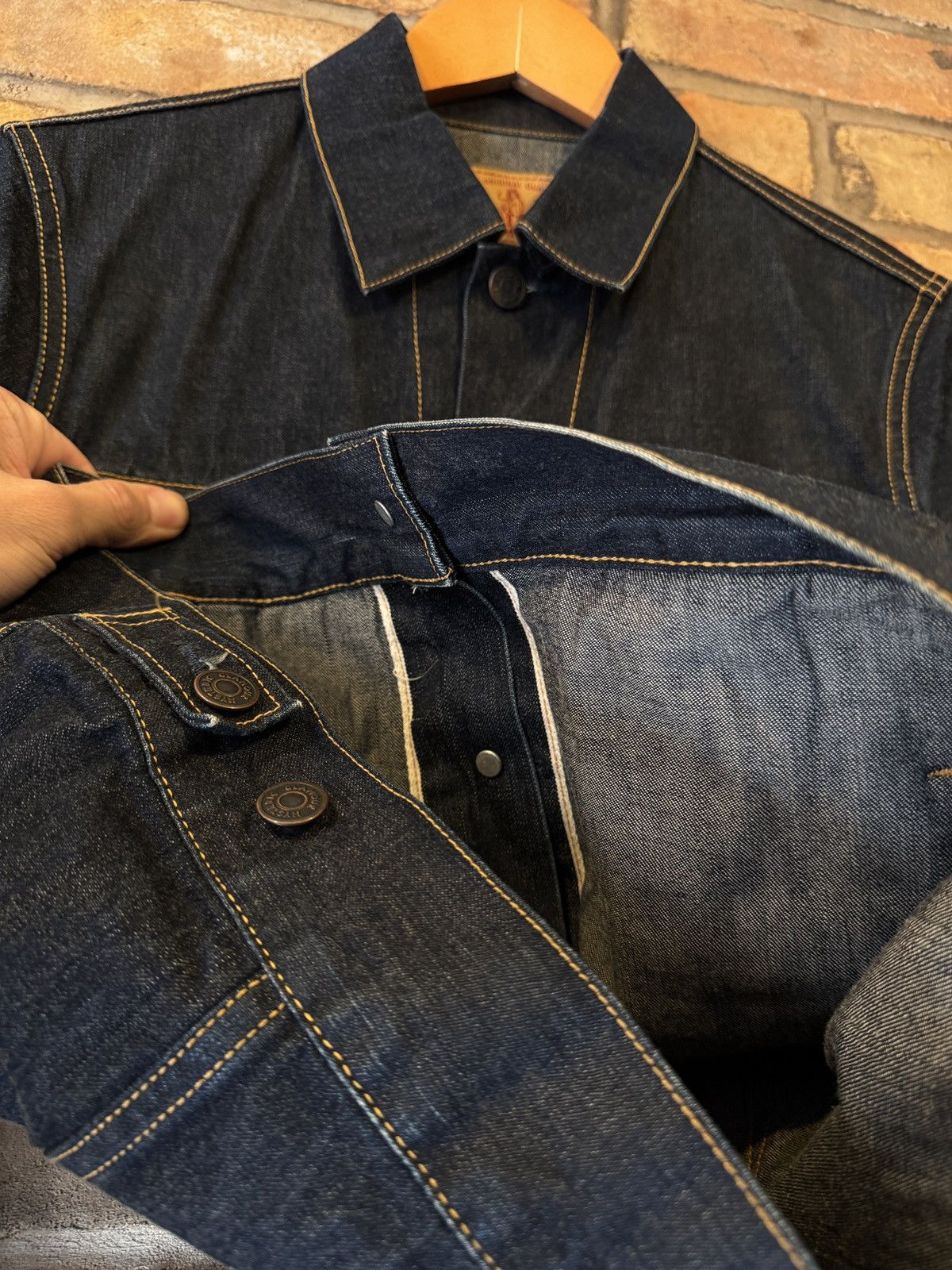 Hysteric Glamour Hysteric Glamour Selvedge Type 3 Denim Jacket Size US M / EU 48-50 / 2 - 3 Thumbnail
