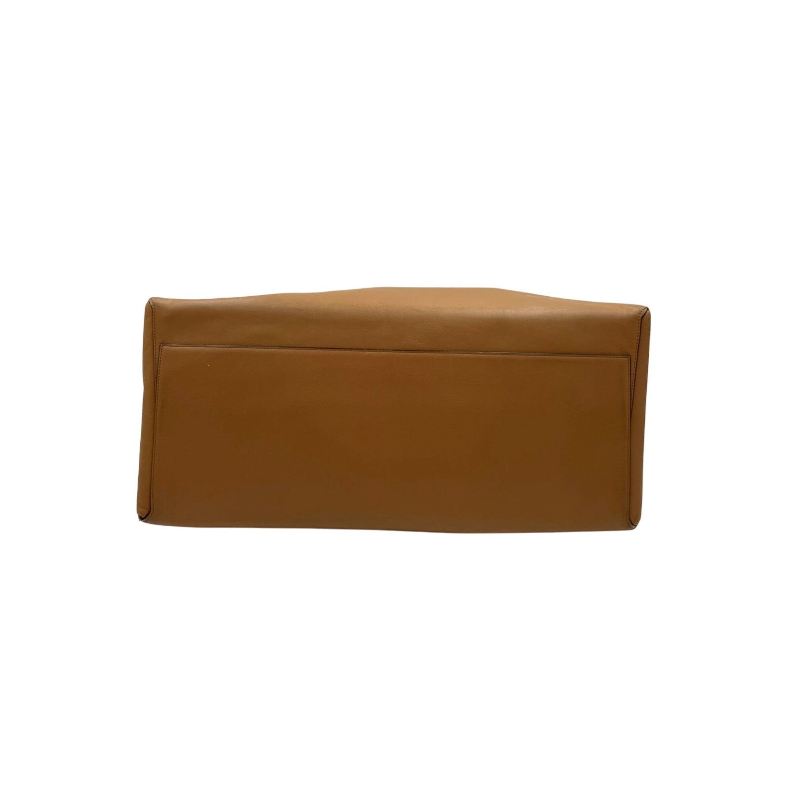Coach Coach XL Borough Bag Camel Glove Tan Leather Handbag Purse Size ONE SIZE - 13 Thumbnail