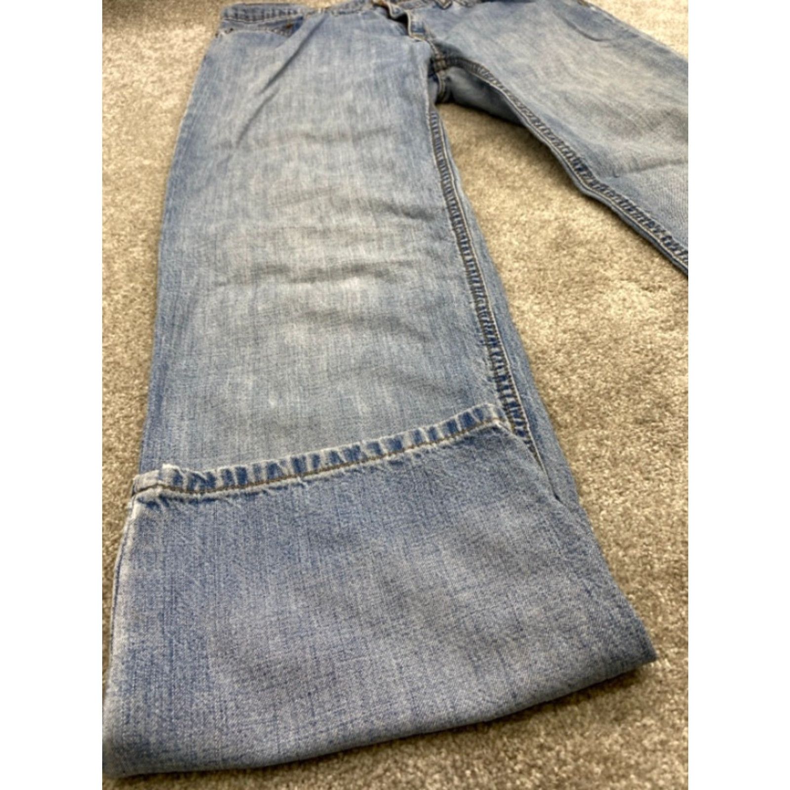 Ralph Lauren Polo Jeans by Ralph Lauren Jeans Womens 12x31 Blue Denim Cotton 5292 34x31 Blue Women Jeans 90s Style Straight Womens Size 24" / US 00 / IT 34 - 2 Thumbnail