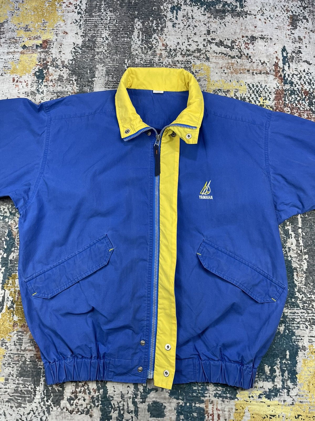 Yamaha Vintage Yamaha Sportswear Yatch Jackets Size US M / EU 48-50 / 2 - 2 Thumbnail
