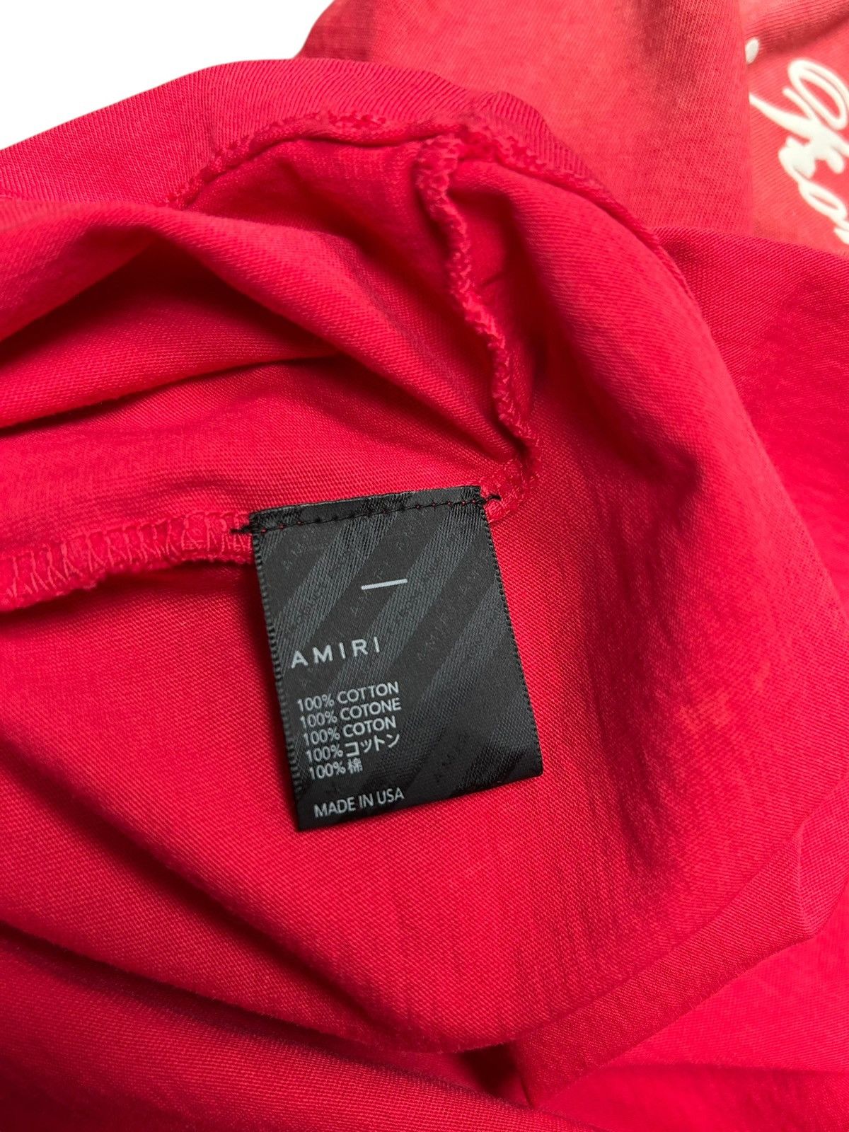Amiri Amiri Collegiate Tee - BNWT Size X-Large Size US XL / EU 56 / 4 - 7 Thumbnail