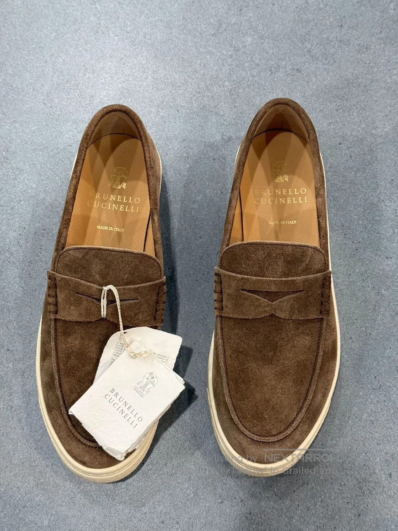 Brunello Cucinelli Brunello Cucinelli Men's Suede Casual Shoes. Size US 6 / EU 39 - 1 Thumbnail