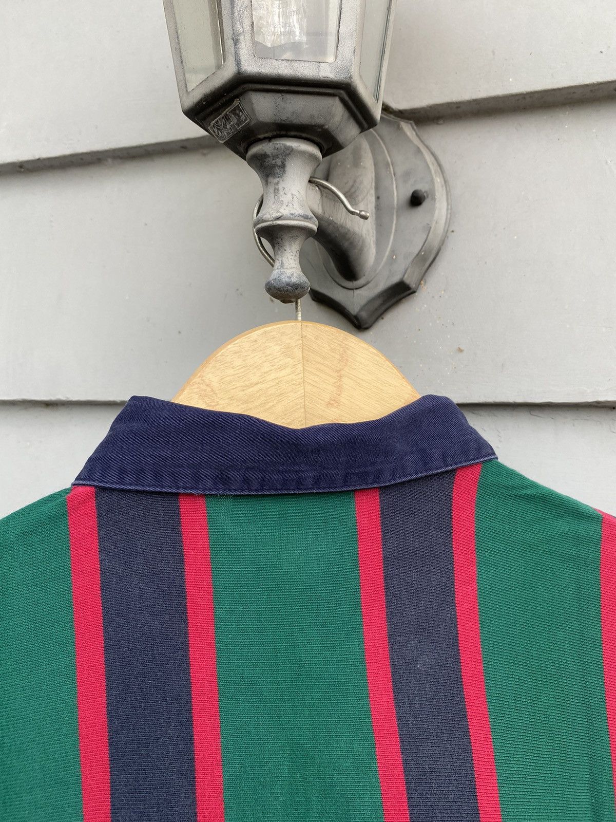 Lacoste MADE IN FRANCE Vintage Lacoste Preppy Striped Rugby Polo Size US M / EU 48-50 / 2 - 11 Thumbnail