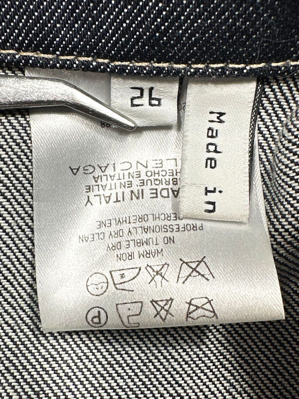 Balenciaga Balenciaga Flared Denim Trousers Size 26" / US 2 / IT 38 - 8 Thumbnail