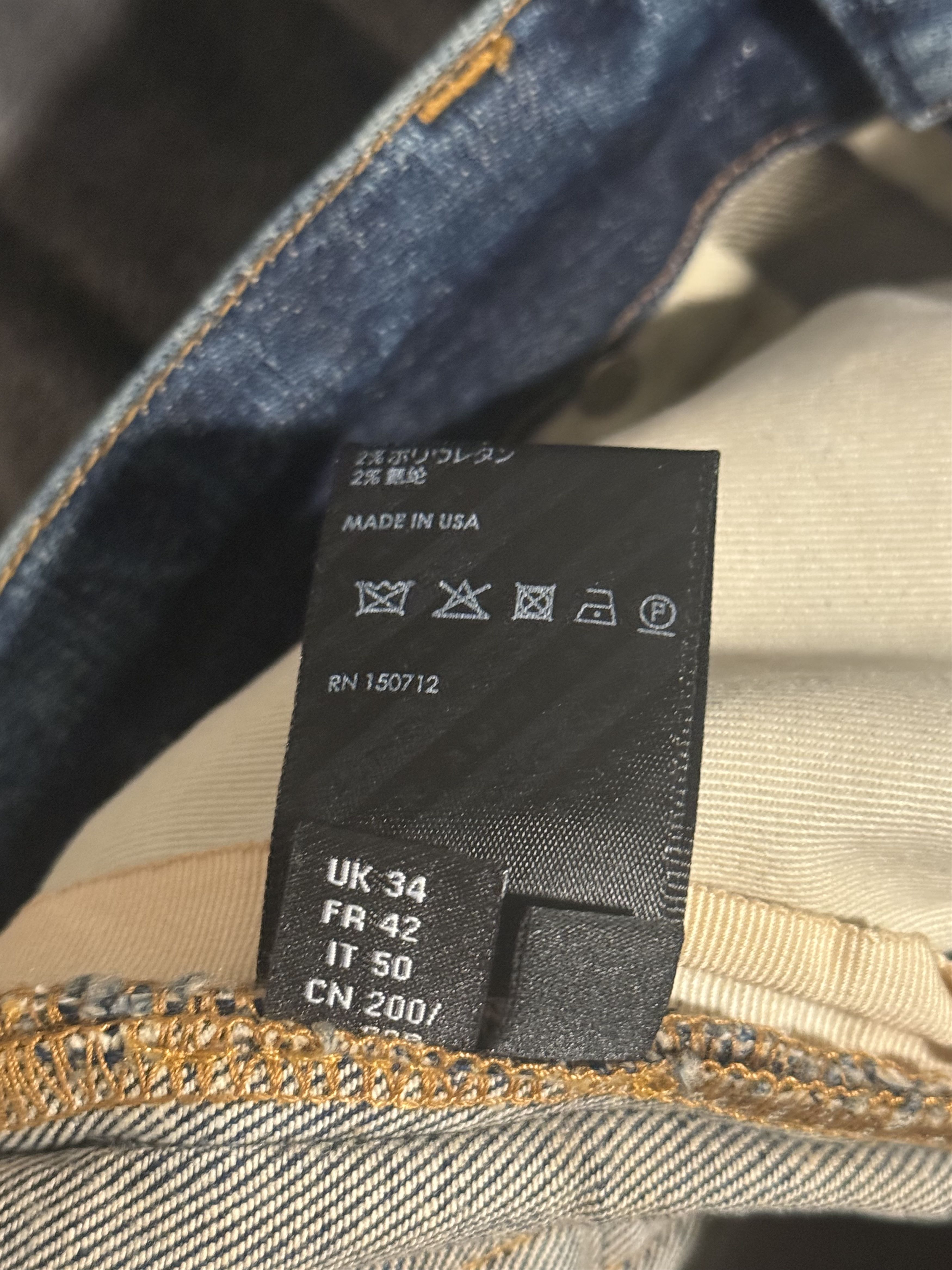 Amiri Blue Amiri Jeans Size US 34 / EU 50 - 7 Thumbnail